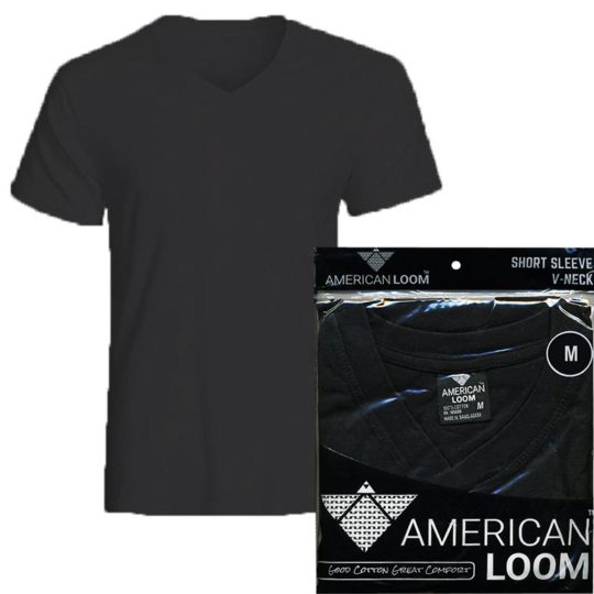 AMERICAN LOOM SHORT SLEEVE T-SHIRT R NECK