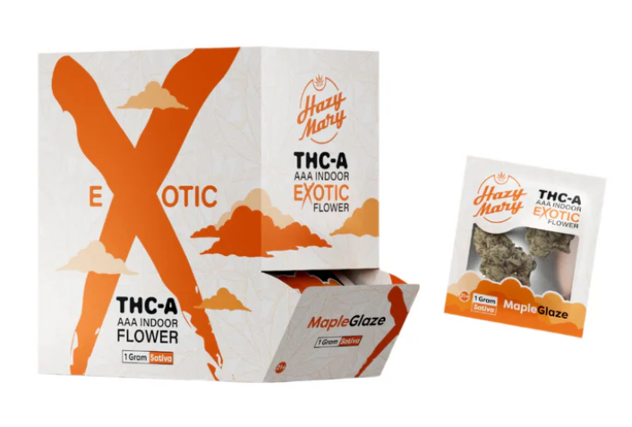 HAZY MARY AAA THCA INDOOR EXOTIC FLOWER 1G 20CT