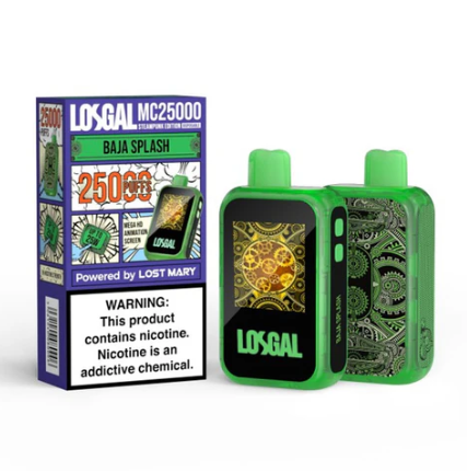 LOSGAL SKULL EDITION MC25000 5% DISPOSABLE BOX OF 5