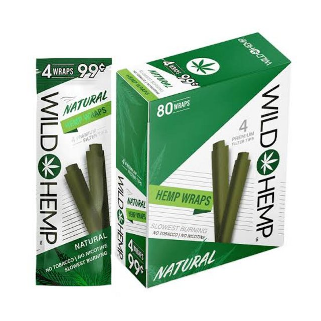 WILD HEMP WRAPS BOX OF 20 4