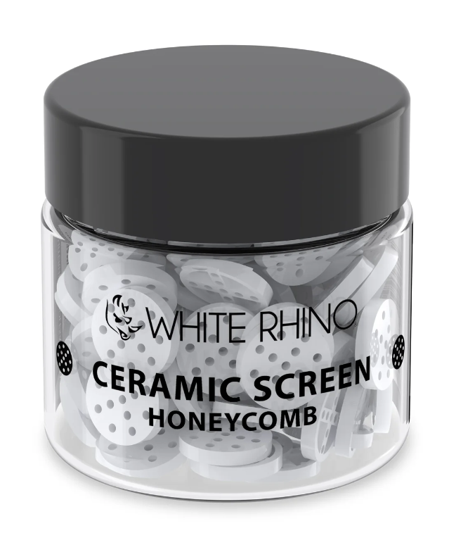 WHITE RHINO HONEYCOMB CERAMIC SCREEN 100CT