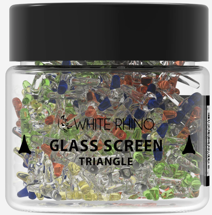 WHITE RHINO TRINGLE STYLE GLASS SCREEN 400CT
