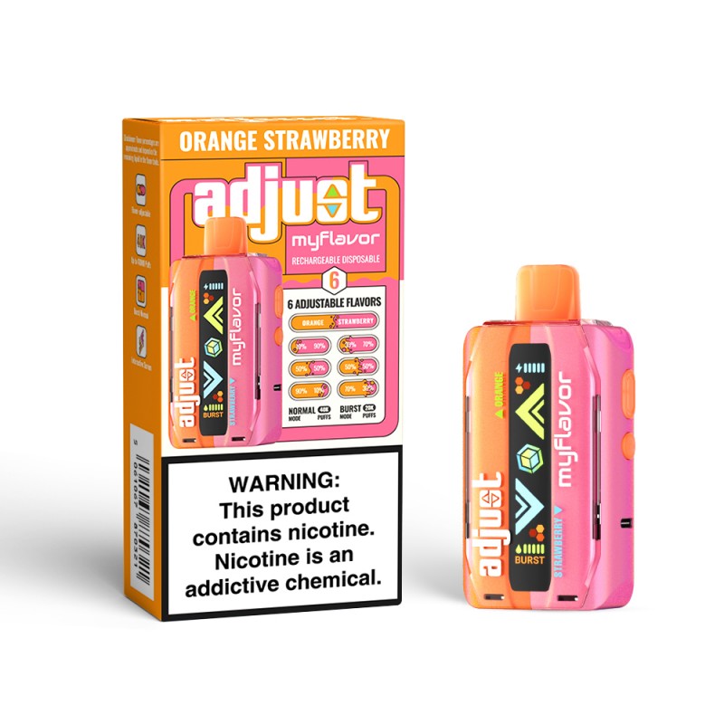 ADJUST MY FLAVOR 40000 PUFFS  5% DISPOSABLE BOX OF 5