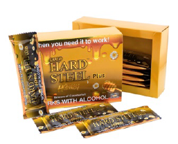 HARD STEEL GOLD PLUS HONEY BOX OF 12