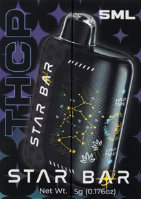 GOLD SPECTRUM STAR BAR THCA DIAMOND 5G DISPOSABLES
