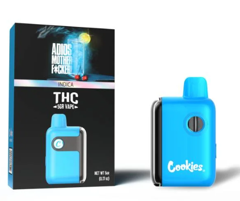 COOKIES THC 5G DISPOSABLES VAPE BOX OF 5