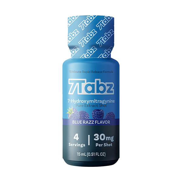 7TABZ 7-HYDROXYMITRAGYNINE PURE EXTRACT SHOT 30MG BOX OF 30