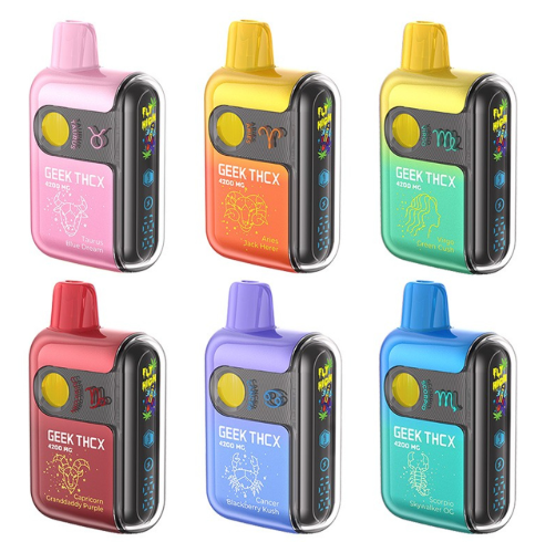 GEEK THCX PULSE PRO FIRE AF D9 THCP HTE 4.2GRAMS DISPOSABLE