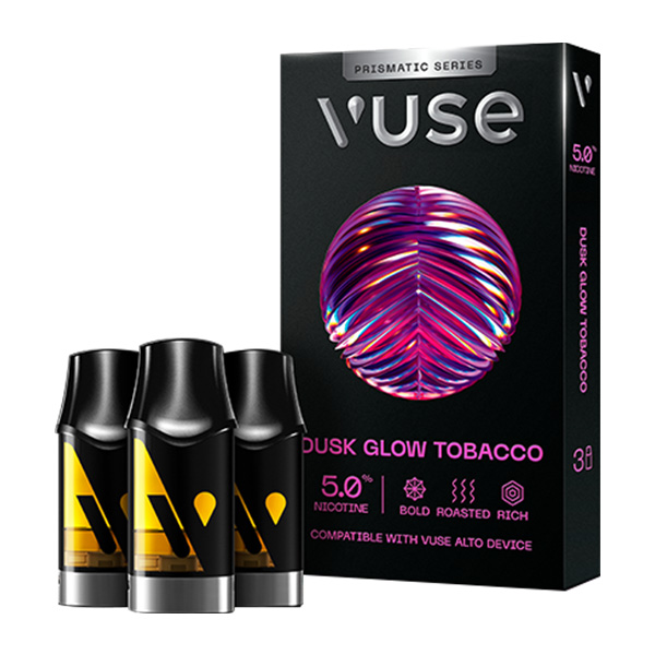 VUSE ALTO PODS DUST GLOW TOBACCO 5%NIC 3CT BOX OF 5