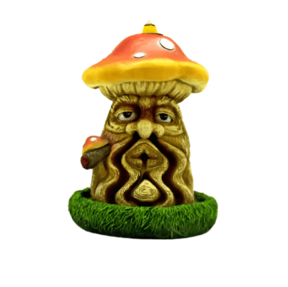 MUSHROOM MAN BACK FLOW INCENSE BURNER