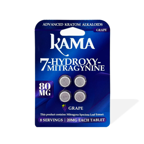 KAMA 7-HYDROXY-MITRAGYNINE 4CT 80MG
