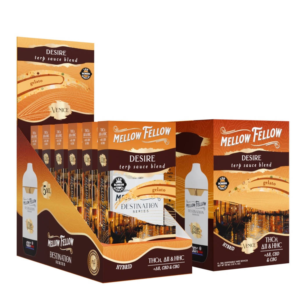 MELLOW FELLOW TERP SAUCE BLEND DSPOSABLE 4ML