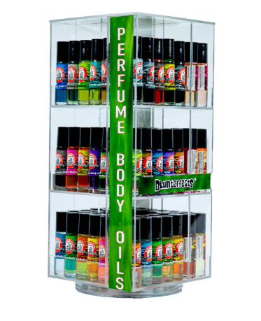 BLUNTEFFECTS REVOLING BODY OIL DISPLAY 120CT