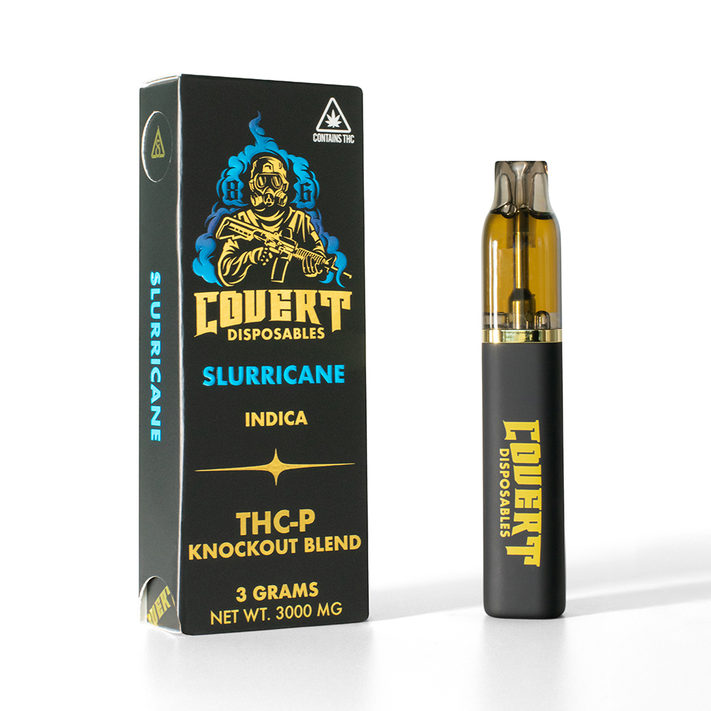 COVERT 3000G THCP KNOCKOUT BLEND DISPOSABLES