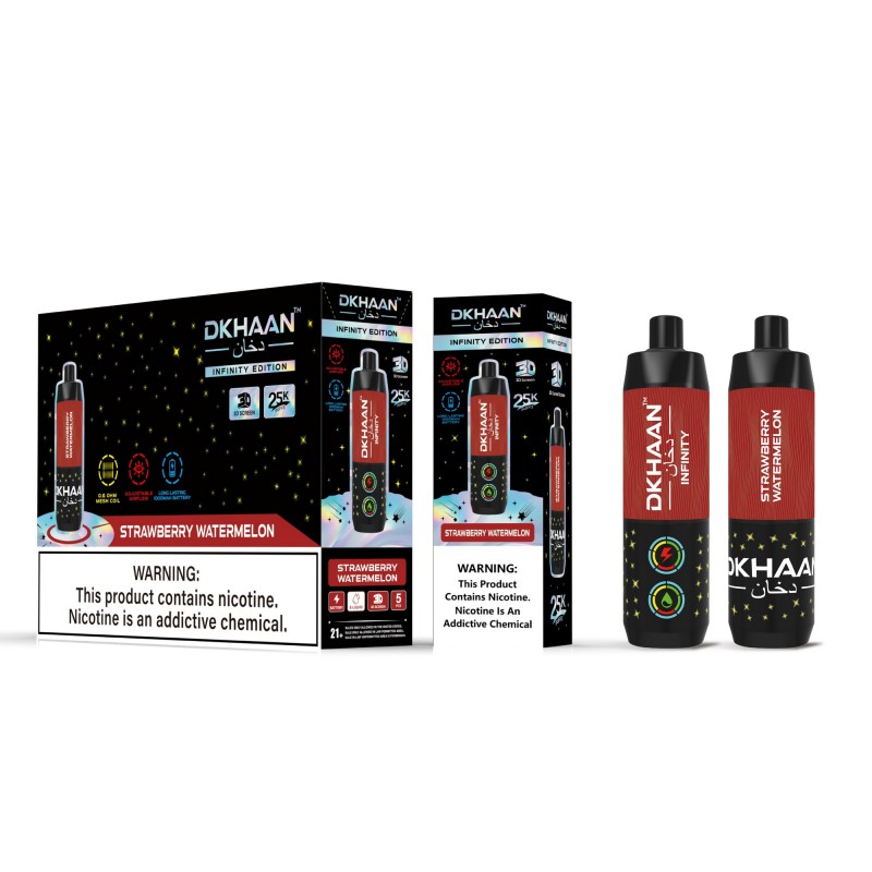 DKHAAN INFINITY EDITION 25K PUFFS 5% DISPOSABLE BOX OF 6