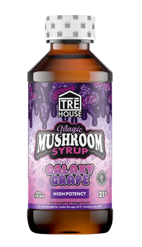 TRE HOUSE 4OZ MAGIC MUSHROOM SYRUP