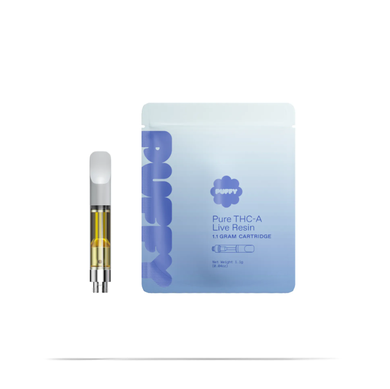 PUFFY PURE THCA 2G LIVE RESIN CARTRIDGE