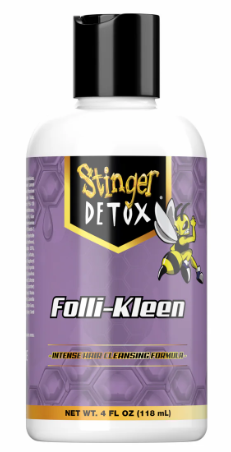 STINGER DETOX FOLLI-KLEEN HAIR CLEANSER 4OZ