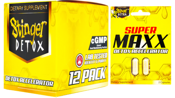 STINGER SUPERMAXX DETOX ACCELERATOR BOX OF 12