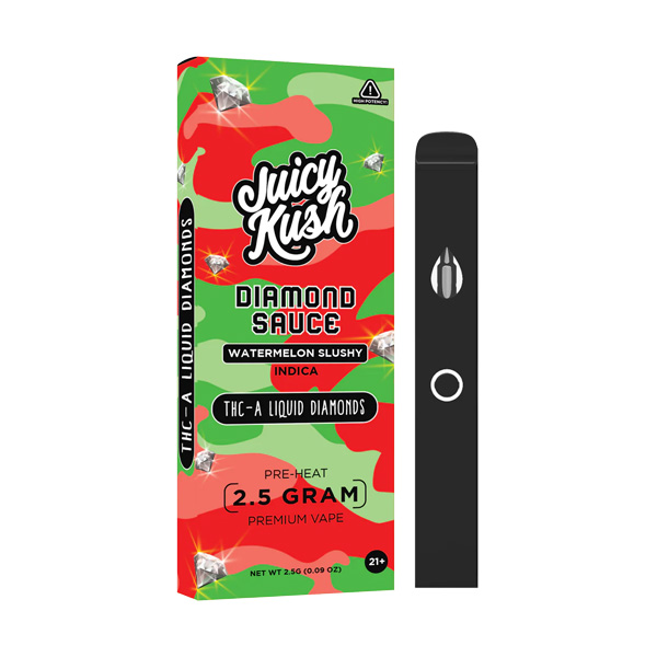JUICY KUSH DIAMOND SAUCE THCA LIQUID DIAMOND 2.5G DISPOSABLE