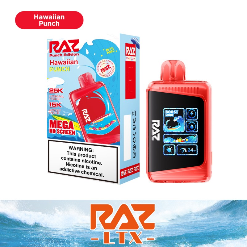 RAZ LTX PUNCH EDITION DC25000 5% DISPOSABLE BOX OF 5