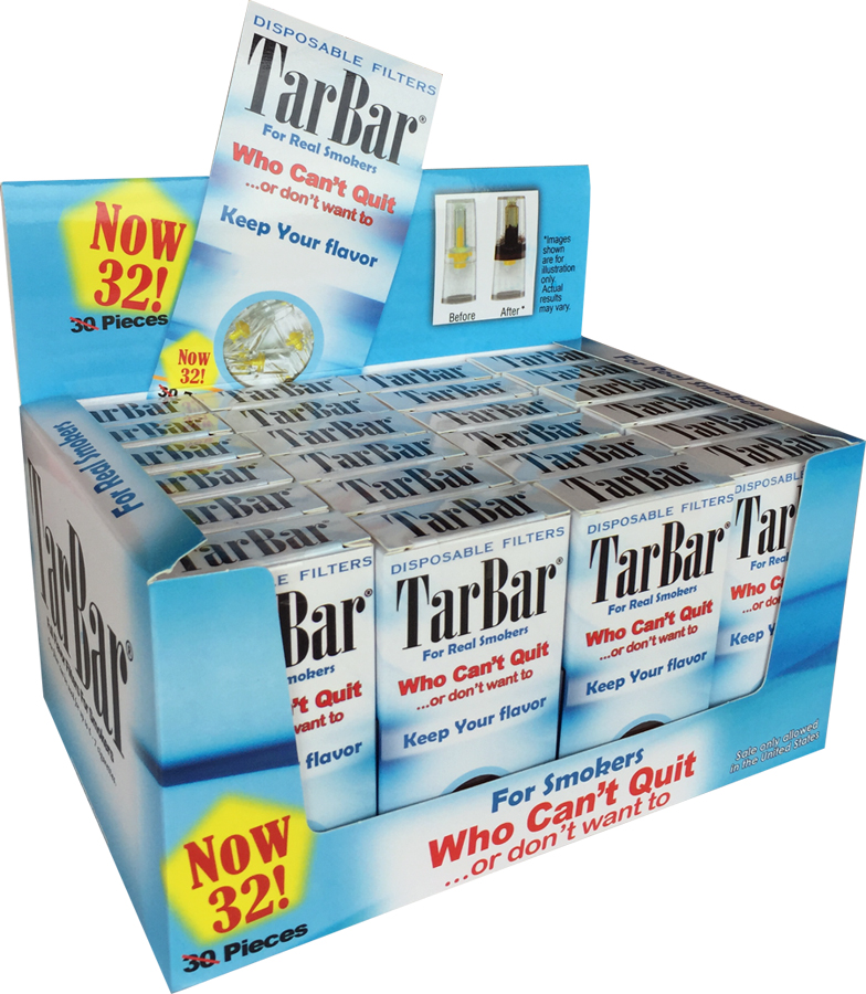 TARBAR CIGARETTE FILTERS BOX OF 24