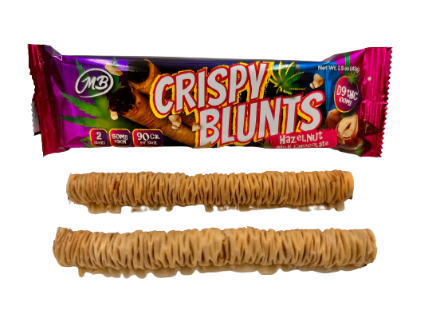 CRISPY BLUNTS D9 THC 100MG DISPLAY OF 10