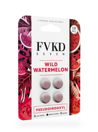 FVKD SEVEN PSEUDOINDOXYL 4PK KRATOM TABLETS 18MG