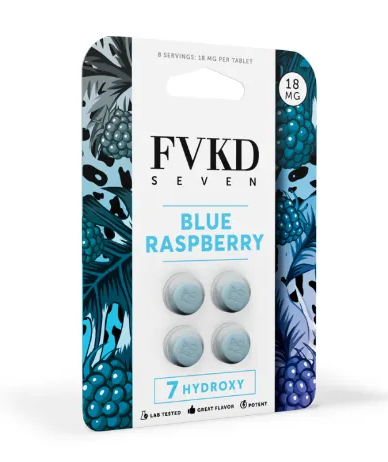FVKD SEVEN 7-HYDROXY 4PK KRATOM TABLETS 18MG
