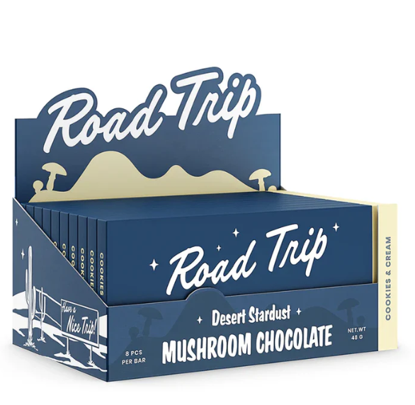 ROAD TRIP DESERT STARDUST MUSHROOM CHOCOLATE