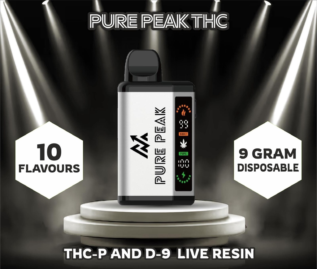 PURE PEAK THC THCP DO LIVE RESIN 9G DISPOSABLE