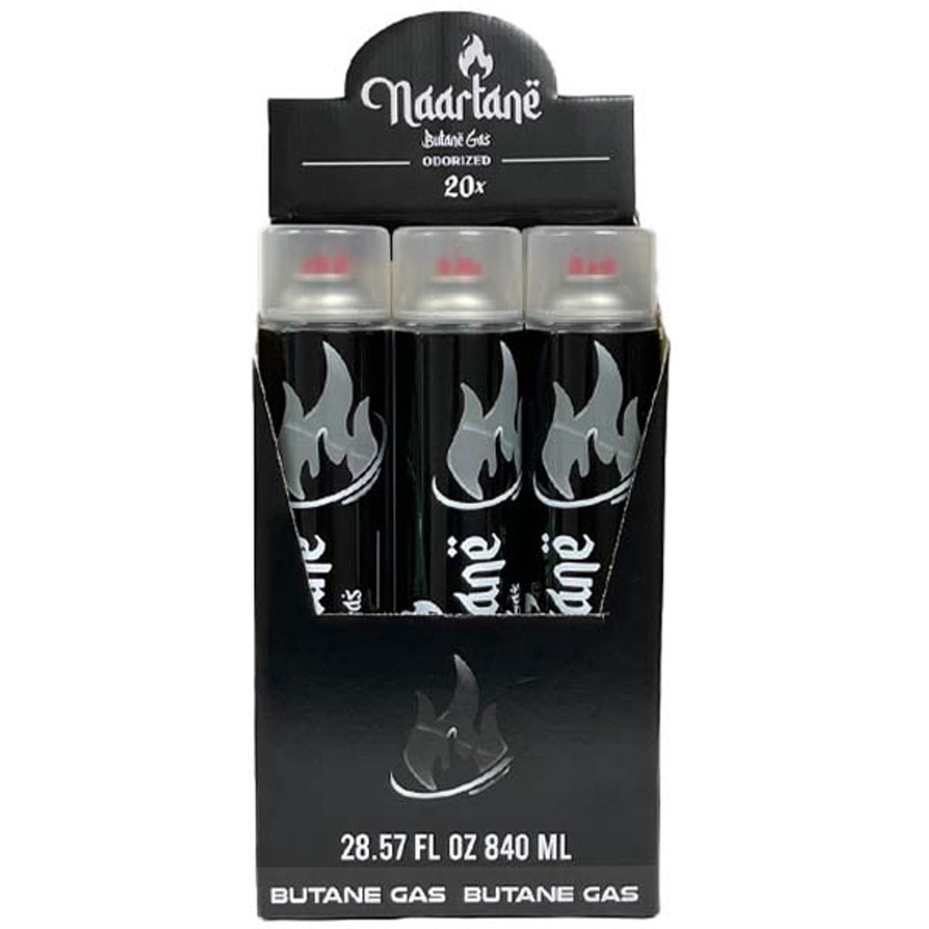 NAARTANE ULTRA REFINED BUTANE GAS 20X 840ML BOX OF 6