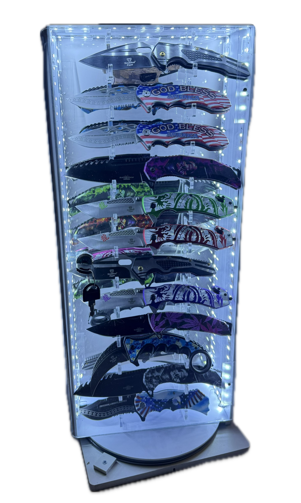 DEFENDER KNIFE DISPLAY 24CT 2 FACE DISPLAY