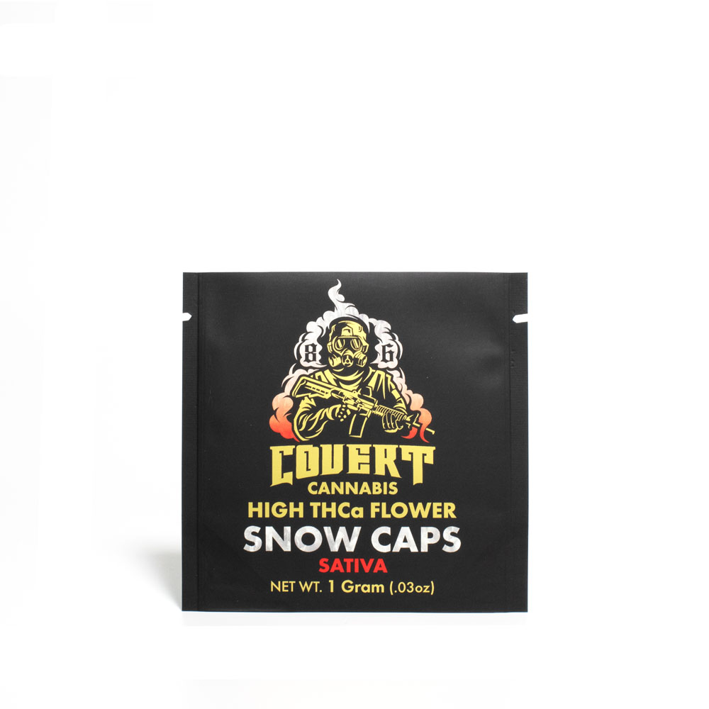 COVERT SNOW CAPS HIGH THCA FLOWER 1GRAM EACH 50CT