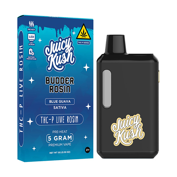 JUICY KUSH BUDDER ROSIN THCP LIVE ROSIN 5G DISPOSABLES
