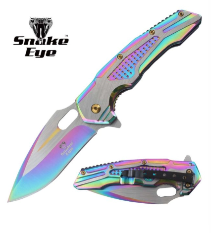 SNAKE EYE HEAVY DUTY SPRING ASSISTED KNIFE