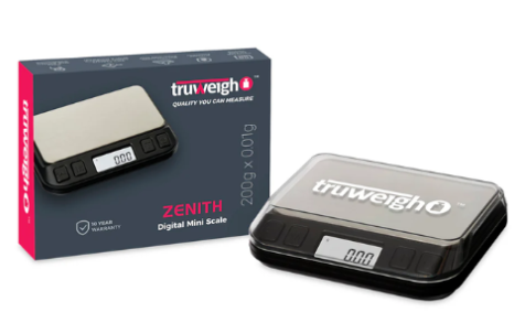 TRUWEIGH ZENITH DIGITAL MINI SCALE 200G X 0.1G