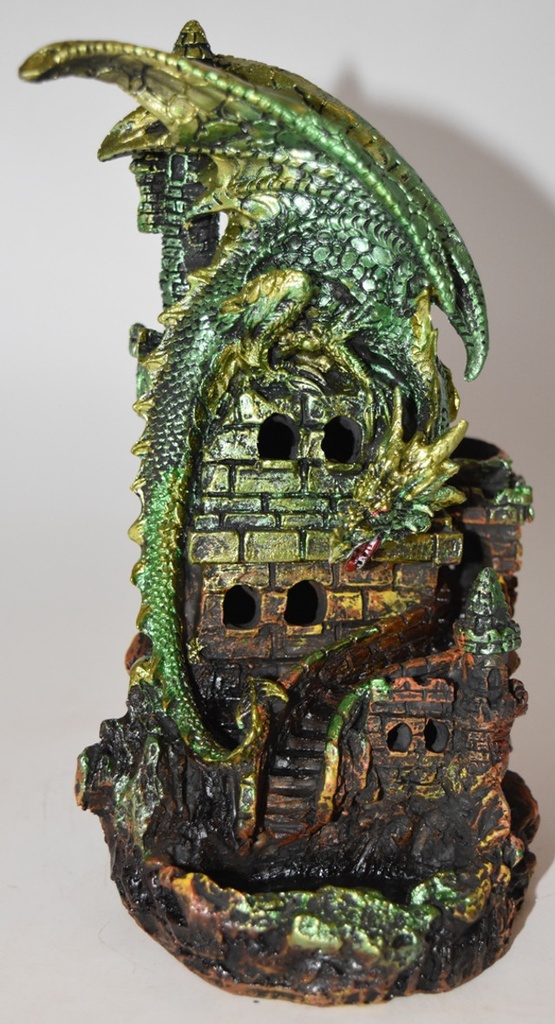 GREEN DRAGON BACKFLOW INCENSE BURNER