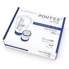 POUTEE ACTIVE CBD PAIN RELIEF GEL STARTER KIT