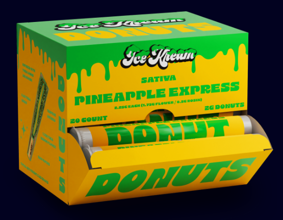 ICE KREAM DONUTS THCA PRE ROLL 2.25G 20CT