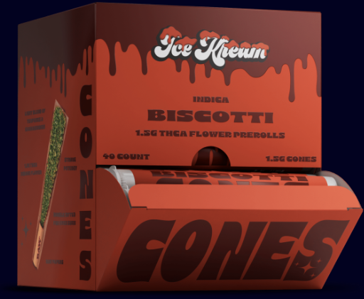 ICE KREAM DONUTS THCA PRE ROLL 1.5G 40CT