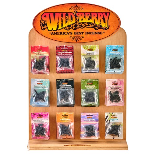 WILD BERRY PACKAGED CONE KIT - 12 FRAGRANCES
