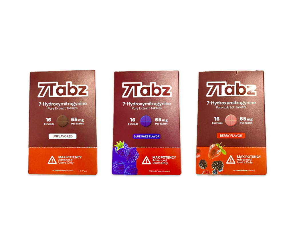 7TABZ 7-HYDROXYMITRAGYNINE MAX POTENCY 65MG TAB 4CT 260MG