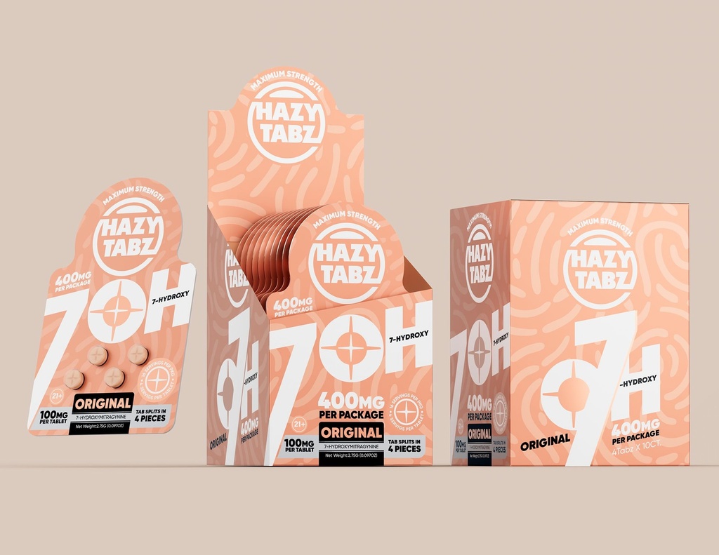 HAZY TABZ 7OH 400MG PER PACKAGE 4CT