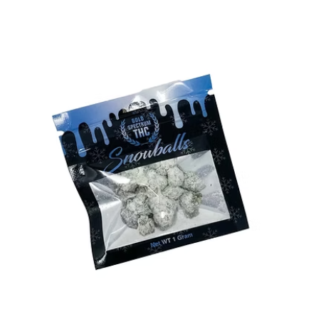 GOLD SPECTRUM THCA SNOWBALL HEAVEY FLOWER 1G JAR 28CT