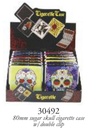 CIGARETTE CASE 80MM SUGAR SKULL BOX OF 12 GS30492