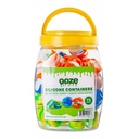 OOZE COLORFUL SILICONE CONTAINERS 5ML NON-STICK 75CT