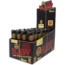 RAW CONES BLACK CLASSIC KING SIZE 3CT BOX OF 32