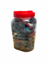 GLASS HANDPIPES ASSORTED DESIGN ACCORTED SIZE 28CT JAR