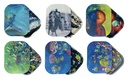 HIPSTER MINI METAL TRAY WITH COVER ASSORTED DESIGNS